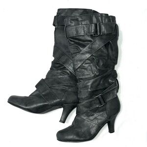 Rialto Strappy Heeled Boots